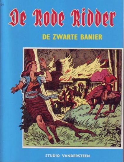 Afbeelding van Rode ridder nieuwsblad #24 - Zwarte banier (nieuwsblad) - Tweedehands (STANDAARD, zachte kaft)