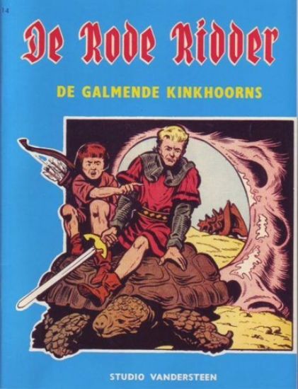 Afbeelding van Rode ridder nieuwsblad #14 - Galmende kinkhoorns (nieuwsblad) - Tweedehands (STANDAARD, zachte kaft)