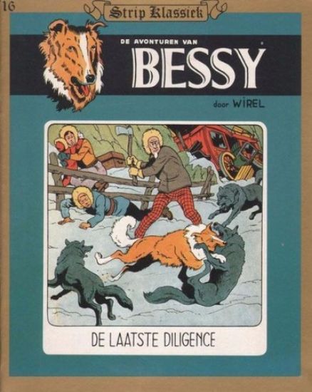 Afbeelding van Bessy #16 - Laatste diligence (strip klassiek) - Tweedehands (STANDAARD, zachte kaft)