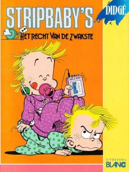 Afbeelding van Stripbabys #1 - Recht van de zwakste (BLANCO, zachte kaft)