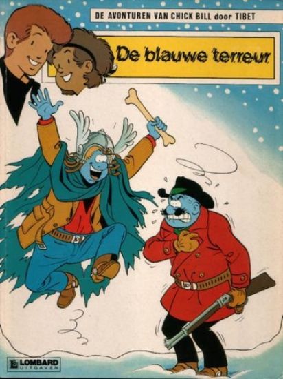 Afbeelding van Chick bill #48 - Blauwe terreur - Tweedehands (LOMBARD, zachte kaft)