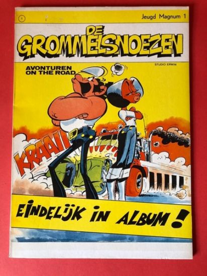 Afbeelding van Magnum #39 - Grommelsnoezen - Tweedehands (DAGERAAD, zachte kaft)