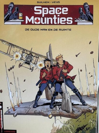 Afbeelding van Space mounties #2 - Oude man en de ruimte - Tweedehands (LOMBARD, zachte kaft)