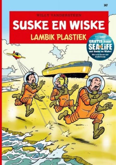 Afbeelding van Suske en wiske #347 - Lambik plastiek - Tweedehands (STANDAARD, zachte kaft)