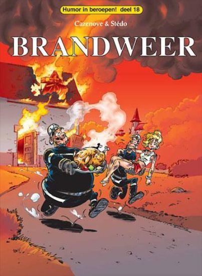 Afbeelding van Humor in beroepen #18 - Brandweer - Tweedehands (BOEMERANG, zachte kaft)