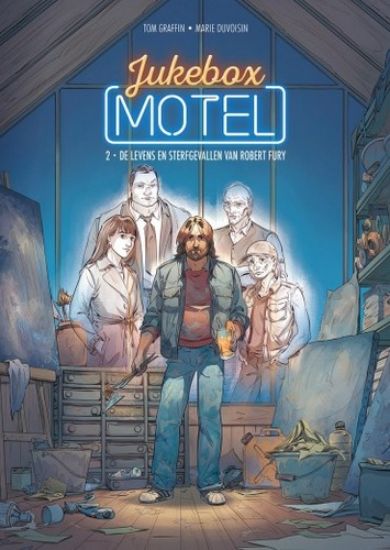 Afbeelding van Jukebox motel #2 - Levens en sterfgevallen van robert fury (SAGA, harde kaft)