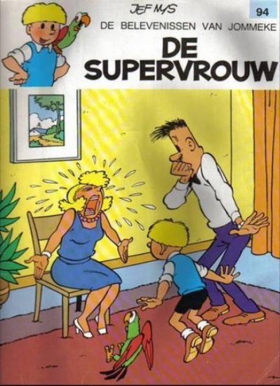 Afbeelding van Jommeke #94 - Supervrouw - Tweedehands (HET VOLK, zachte kaft)