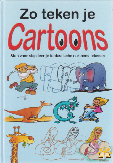 Afbeelding van Zo teken je cartoons (PARRAGON, harde kaft)