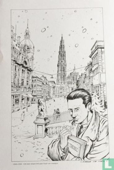 Afbeelding van Verhaeghe 100 jaar strip 40 x 60