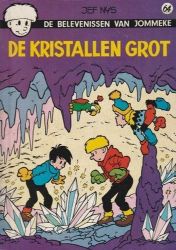 Afbeeldingen van Jommeke #64 - Kristallen grot (zw/wit) - Tweedehands