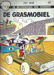 Afbeeldingen van Jommeke #65 - Grasmobiel(z/w) - Tweedehands