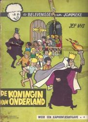 Afbeeldingen van Jommeke #3 - Koningin van onderland(zw/wit) - Tweedehands (HET VOLK, zachte kaft)