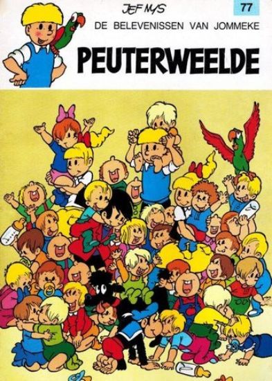 Afbeelding van Jommeke #77 - Peuterweelde - Tweedehands (HET VOLK, zachte kaft)