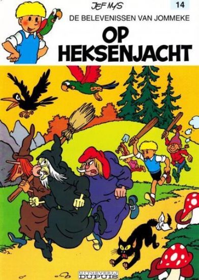 Afbeelding van Jommeke #14 - Op heksenjacht - Tweedehands (HET VOLK, zachte kaft)