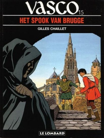 Afbeelding van Vasco #15 - Spook van brugge - Tweedehands (LOMBARD, zachte kaft)