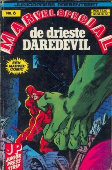 Afbeelding van Marvel special #6 - Drieste daredevil (JUNIOR PRESS, zachte kaft)