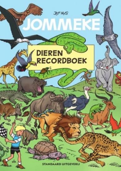 Afbeelding van Jommeke - Dierenrecordboek (STANDAARD, harde kaft)