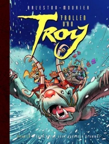 Afbeelding van Trollen van troy #19 - Geen kerst voor vadertje grommel (LUITINGH, zachte kaft)