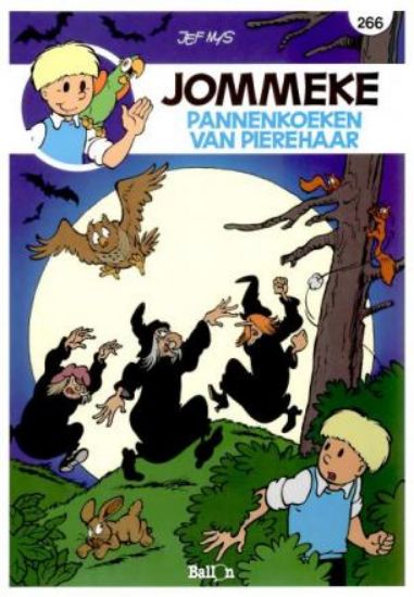 Afbeelding van Jommeke #266 - Pannenkoeken van pierehaar (BALLON, zachte kaft)