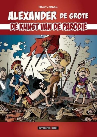 Afbeelding van Alexander de grote - Kunst van de parodie (STRIPS2GO, zachte kaft)