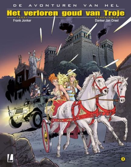 Afbeelding van Avonturen van hel #3 - Verloren goud van troje (UITGEVERIJ L, zachte kaft)