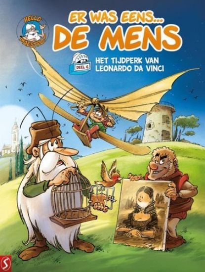 Afbeelding van Er was eens de mens #6 - Tijdperk van leonardo da vinci (SILVESTER, zachte kaft)