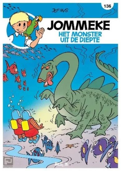 Afbeelding van Jommeke #136 - Monster uit dediepte (STANDAARD, zachte kaft)