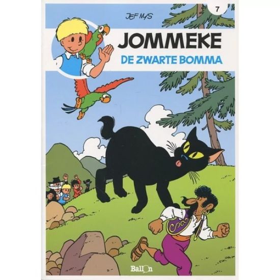 Afbeelding van Jommeke #7 - Zwarte bomma (STANDAARD, zachte kaft)