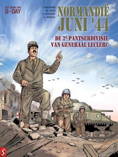 Afbeelding van Normandië juni 44 #10 - 2de pantserdivisie van generaal leclerc (SILVESTER, harde kaft)
