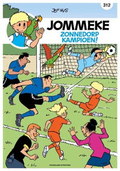 Afbeelding van Jommeke #312 - Zonnedorp kampioen (BALLON COMICS, zachte kaft)