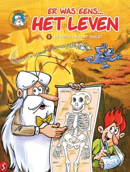 Afbeelding van Er was eens het leven #3 - Botten en het skelet (SILVESTER, zachte kaft)