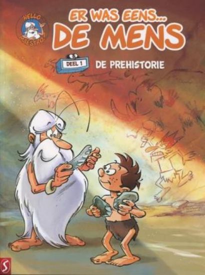 Afbeelding van Er was eens de mens #1 - Prehistorie (SILVESTER, zachte kaft)