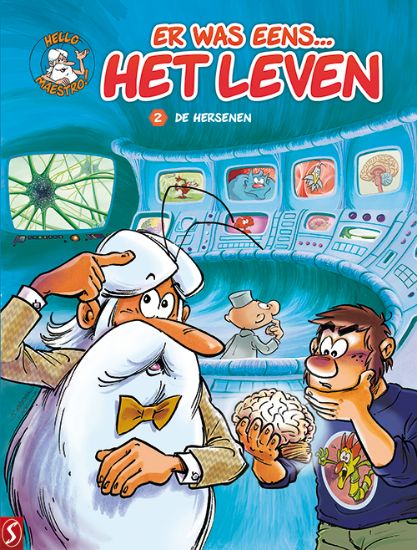 Afbeelding van Er was eens het leven #2 - Hersenen (SILVESTER, zachte kaft)