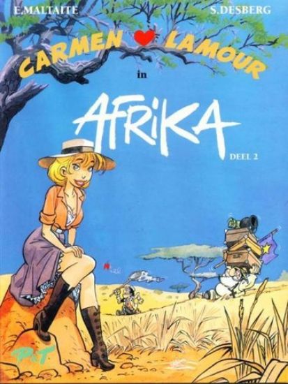 Afbeelding van Carmen lamour #2 - Afrika - Tweedehands (P&T, zachte kaft)