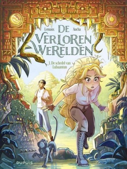Afbeelding van Verloren werelden #1 - Schedel van lubaantun (DUPUIS, zachte kaft)