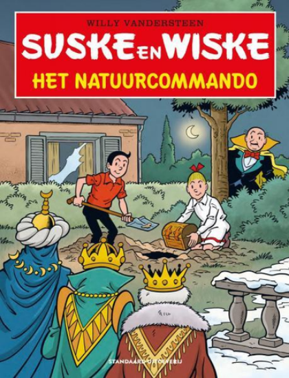 Afbeelding van Suske en wiske tros kompas #58 - Natuurcommando (STANDAARD, zachte kaft)