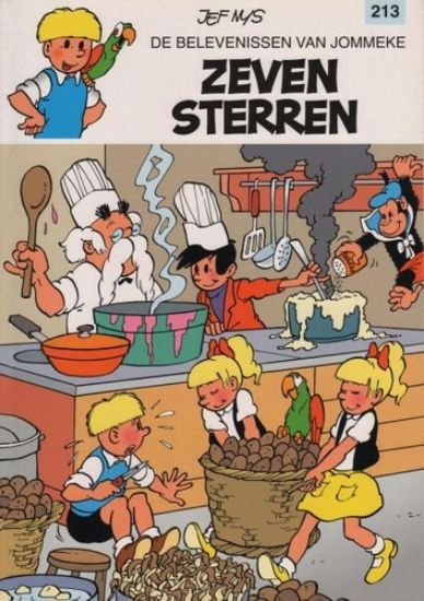 Afbeelding van Jommeke #213 - Zeven sterren (DE STRIPUITGEVERIJ, zachte kaft)