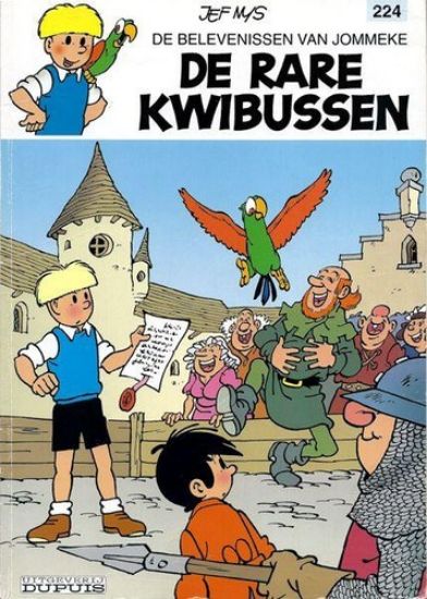 Afbeelding van Jommeke #224 - Rare kwibussen - Tweedehands (DUPUIS, zachte kaft)