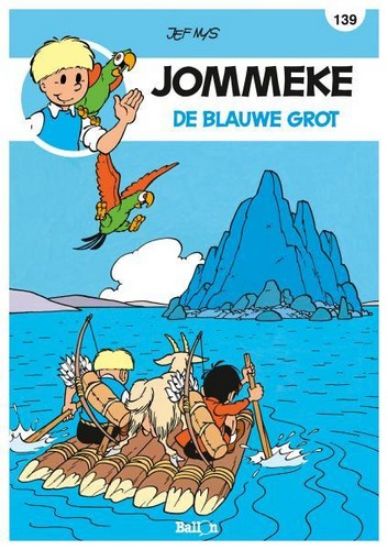 Afbeelding van Jommeke #139 - Blauwe grot - Tweedehands (BALLON, zachte kaft)