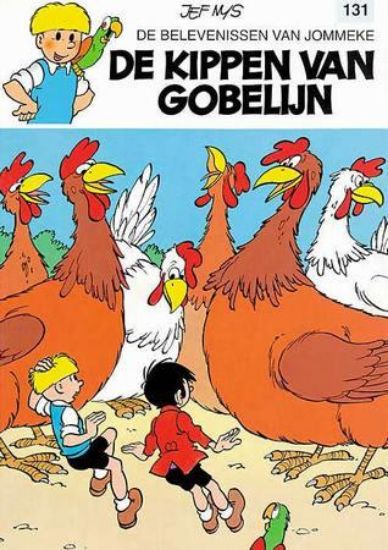 Afbeelding van Jommeke #131 - Kippen van gobelijn (HET VOLK, zachte kaft)