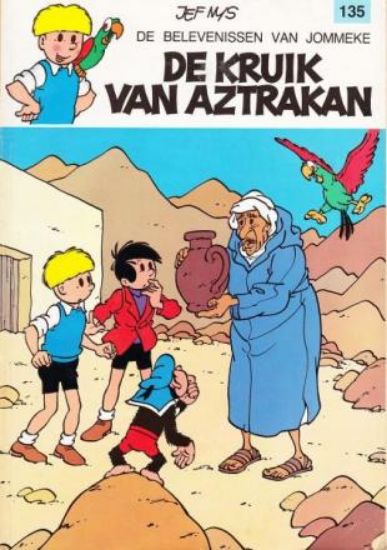 Afbeelding van Jommeke #135 - Kruik van aztrakan - Tweedehands (BALLON, zachte kaft)