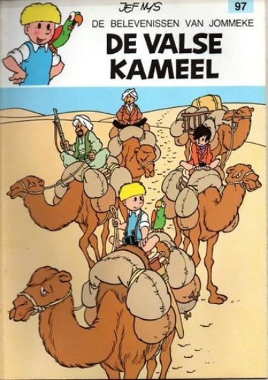Afbeelding van Jommeke #97 - Valse kameel - Tweedehands (HET VOLK, zachte kaft)
