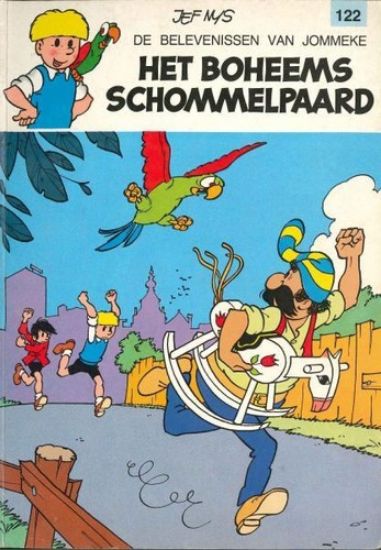 Afbeelding van Jommeke #122 - Boheems schommelpaard (HET VOLK, zachte kaft)