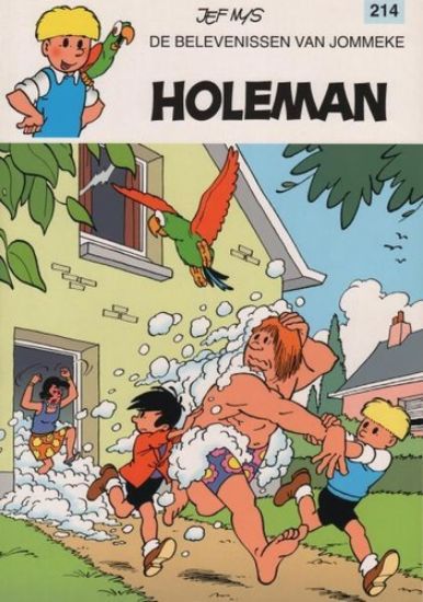 Afbeelding van Jommeke #214 - Holeman (DE STRIPUITGEVERIJ, zachte kaft)