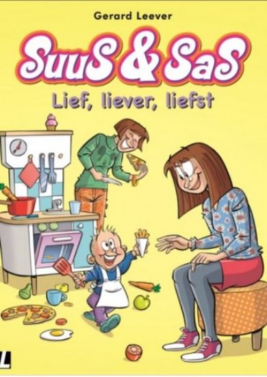 Afbeelding van Suus en sas #21 - Lief,liever,liefst (UITGEVERIJ L, zachte kaft)