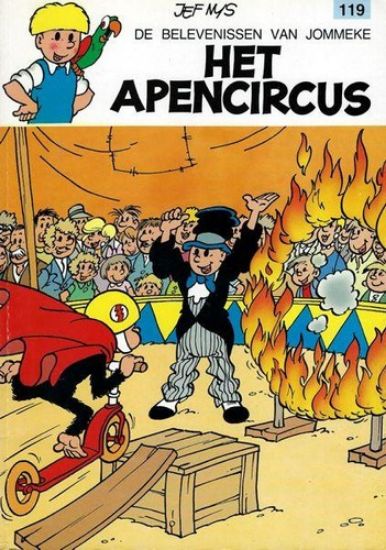 Afbeelding van Jommeke #119 - Apencircus (HET VOLK, zachte kaft)