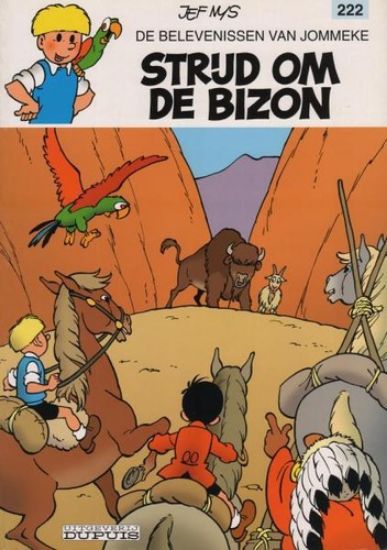 Afbeelding van Jommeke #222 - Strijd om de bizon (DUPUIS, zachte kaft)