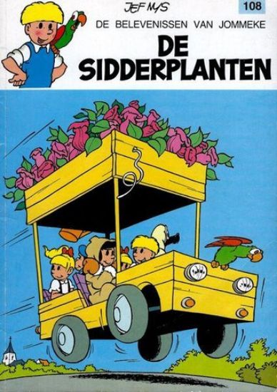 Afbeelding van Jommeke #108 - Sidderplanten - Tweedehands (HET VOLK, zachte kaft)