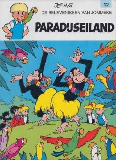 Afbeelding van Jommeke #12 - Paradijseiland (HET VOLK, zachte kaft)