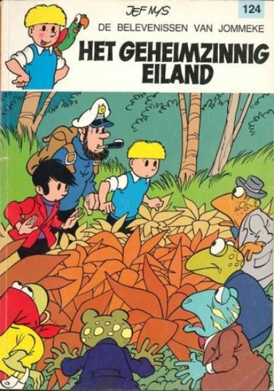 Afbeelding van Jommeke #124 - Geheimzinnig eiland (HET VOLK, zachte kaft)